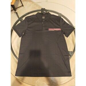 Porsche x Hugo Boss Black Polo Short Sleeve T-Shirt Size Large